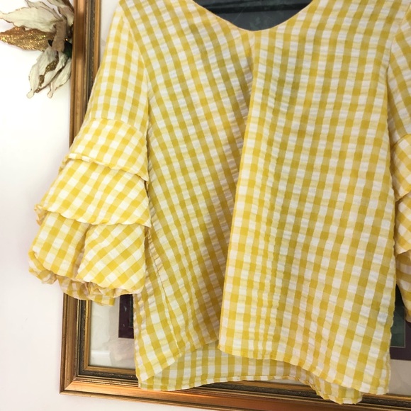 Yelling summer lemonade sunshine poof top XL - Picture 3 of 6